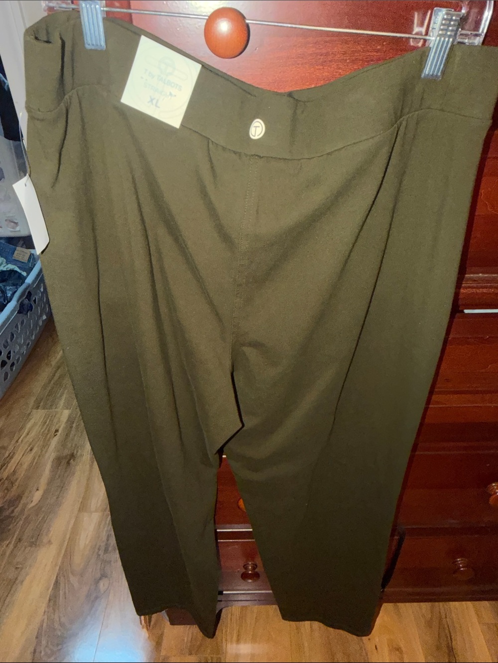 Talbots Olive Straight-Leg Women's Pants